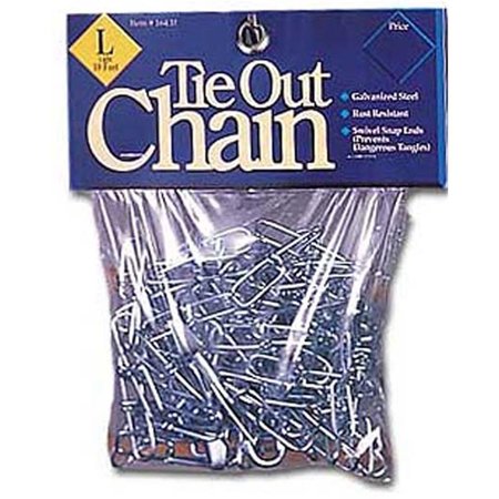 LEATHER BROTHERS TieOut Chain Lightweight 20 mm x 10 ft 164.1L